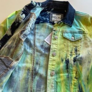 LOGO by Lori Goldstein Limited Edition Denim Jacket size O. New